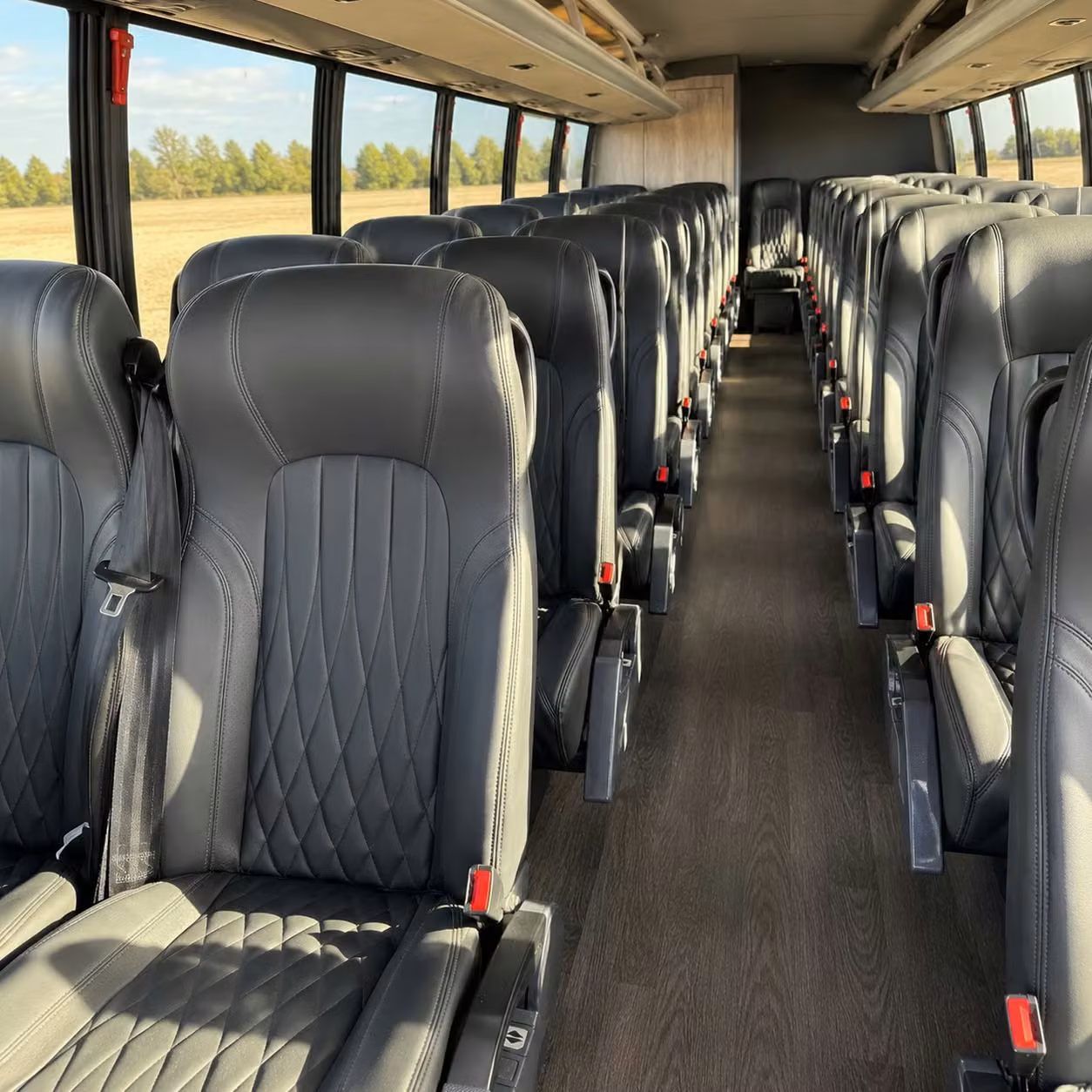 25 passenger minibus inside