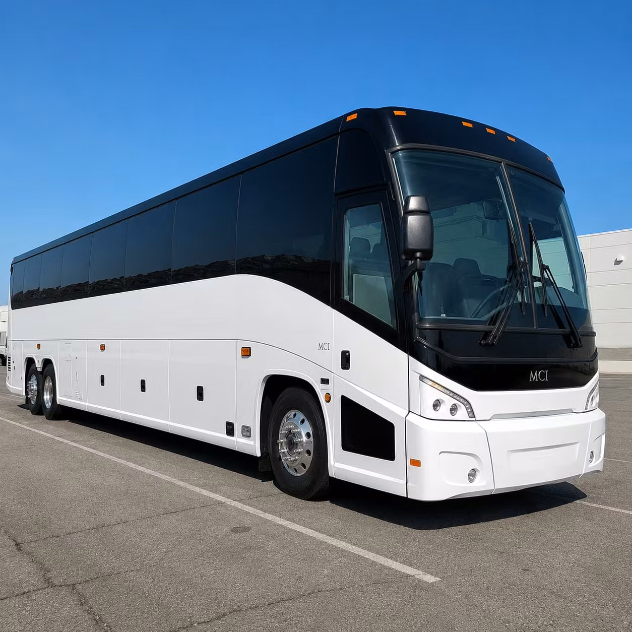 cincinnati charter bus rental exterior